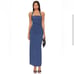 Lioness Maxi Dress in Navy - Womens Long Gown - Size S