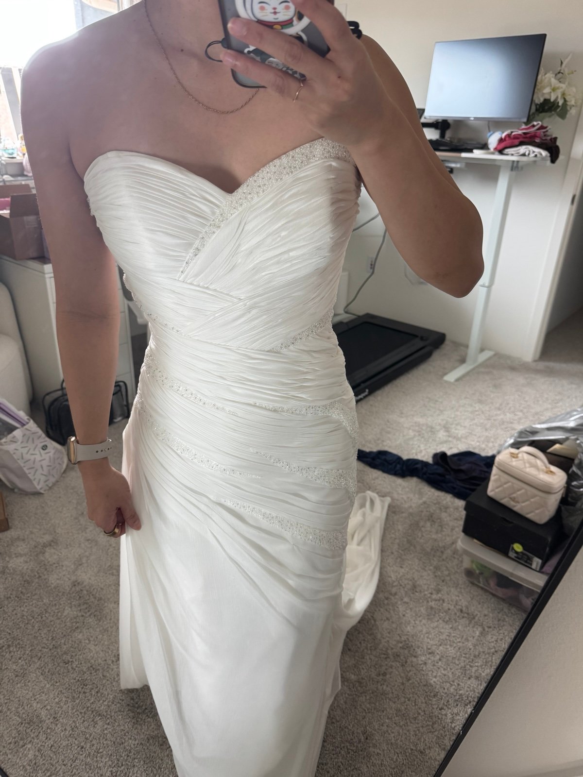 Pronovias Strapless Wedding Dress
