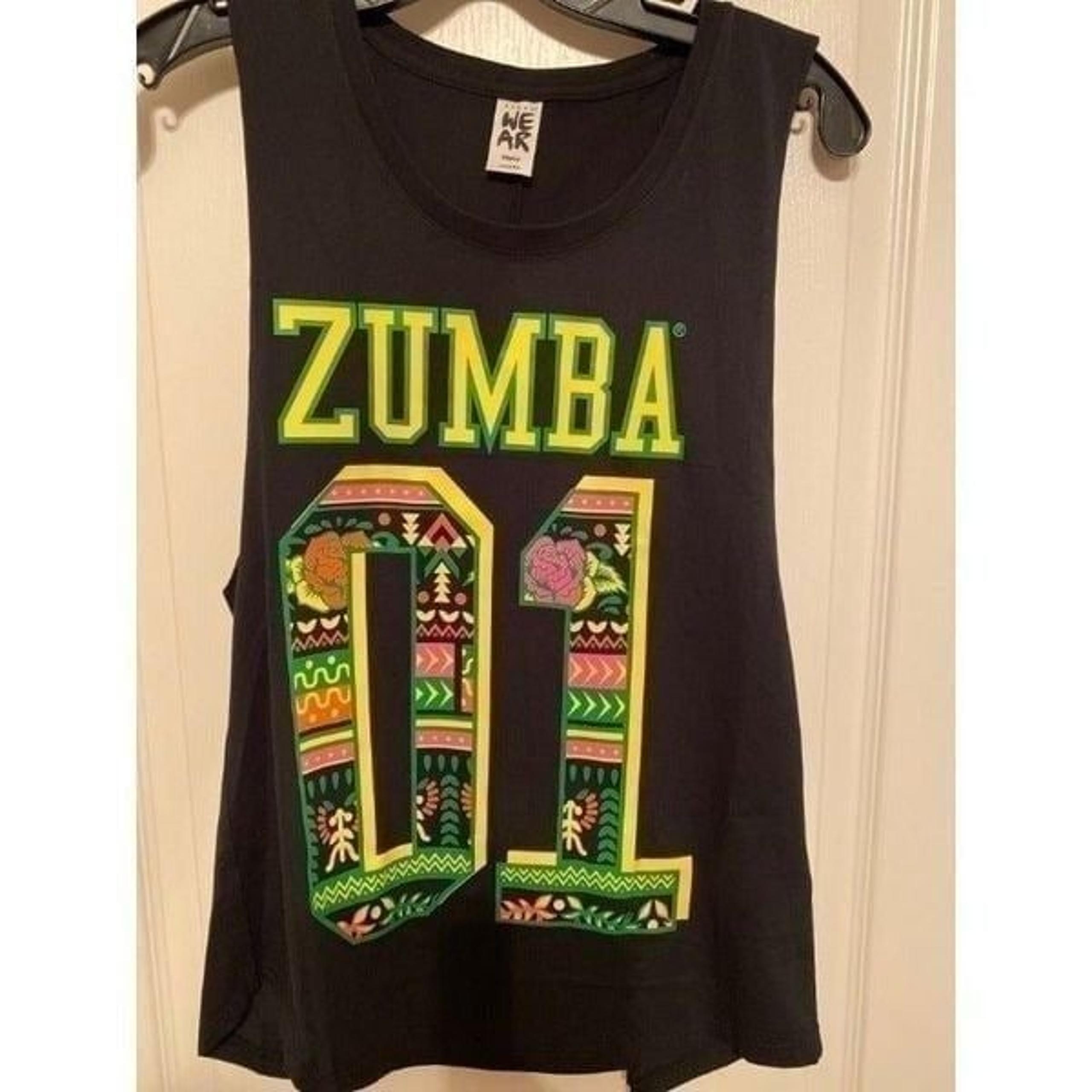 NWT XS Zumba Open Back Tank