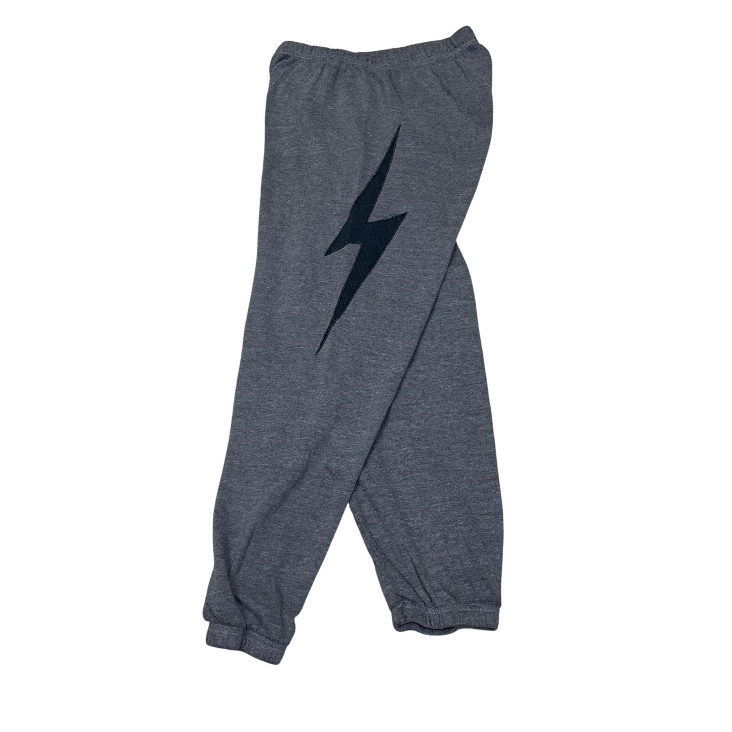 Bolt Joggers Sweatpants Women's Large Loungewear Retro - Aviator Nation