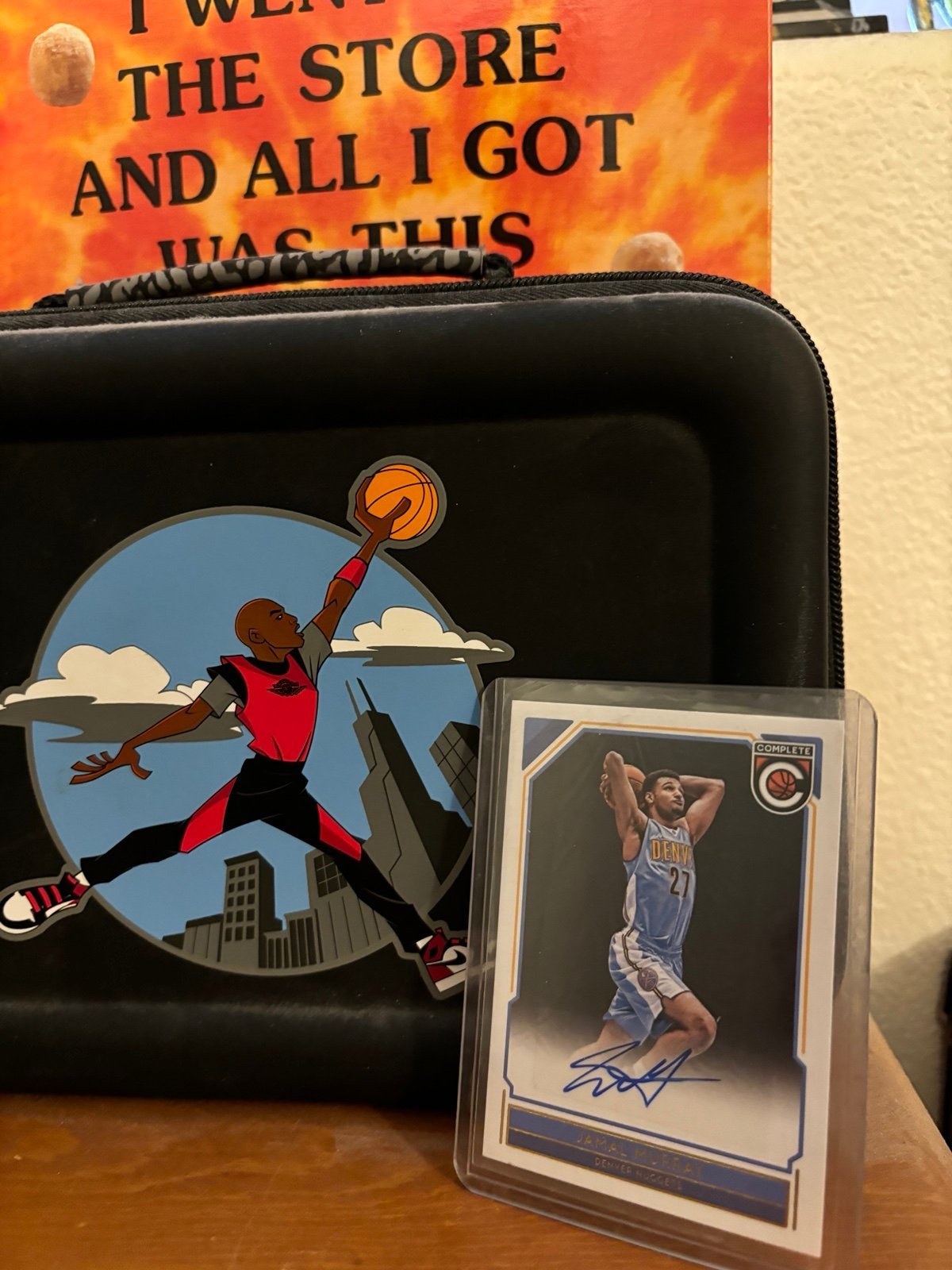 Complete card no 5. Jamal Murray rookie Auto!