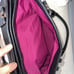 Cole Haan Women's Pebbled Leather Satchel Magnetic Zipper Bag Stitching Large