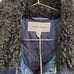 Dear John Shearling Trucker Dark Wash Denim Sherpa Jacket
