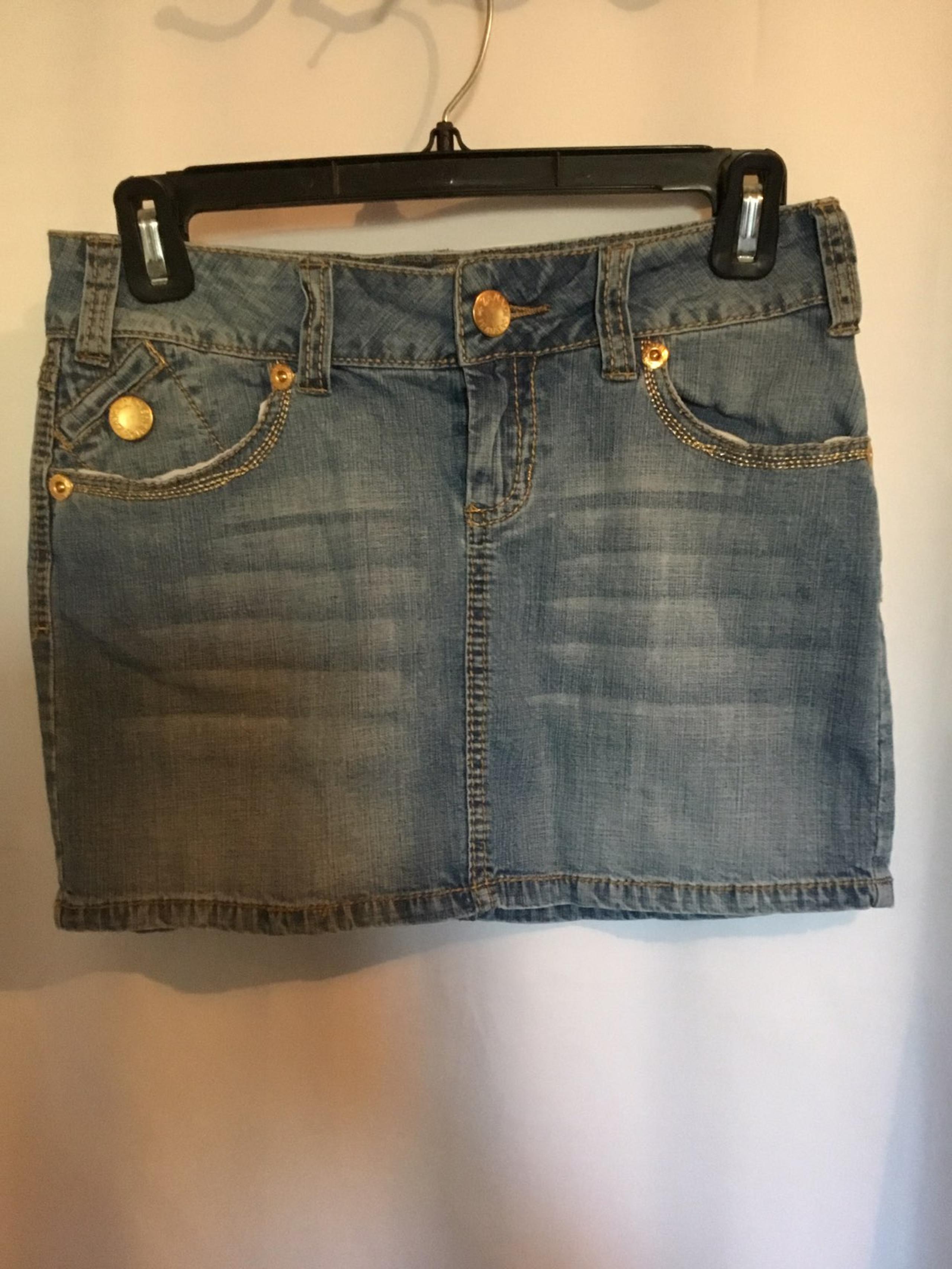 ZANA DI Denim Mini Skirt Juniors  Size 5