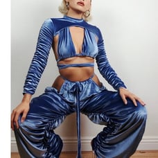 Large Velvet 3 Piece Set