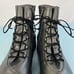 Beautifeel Low Wedge Pewter Booties
