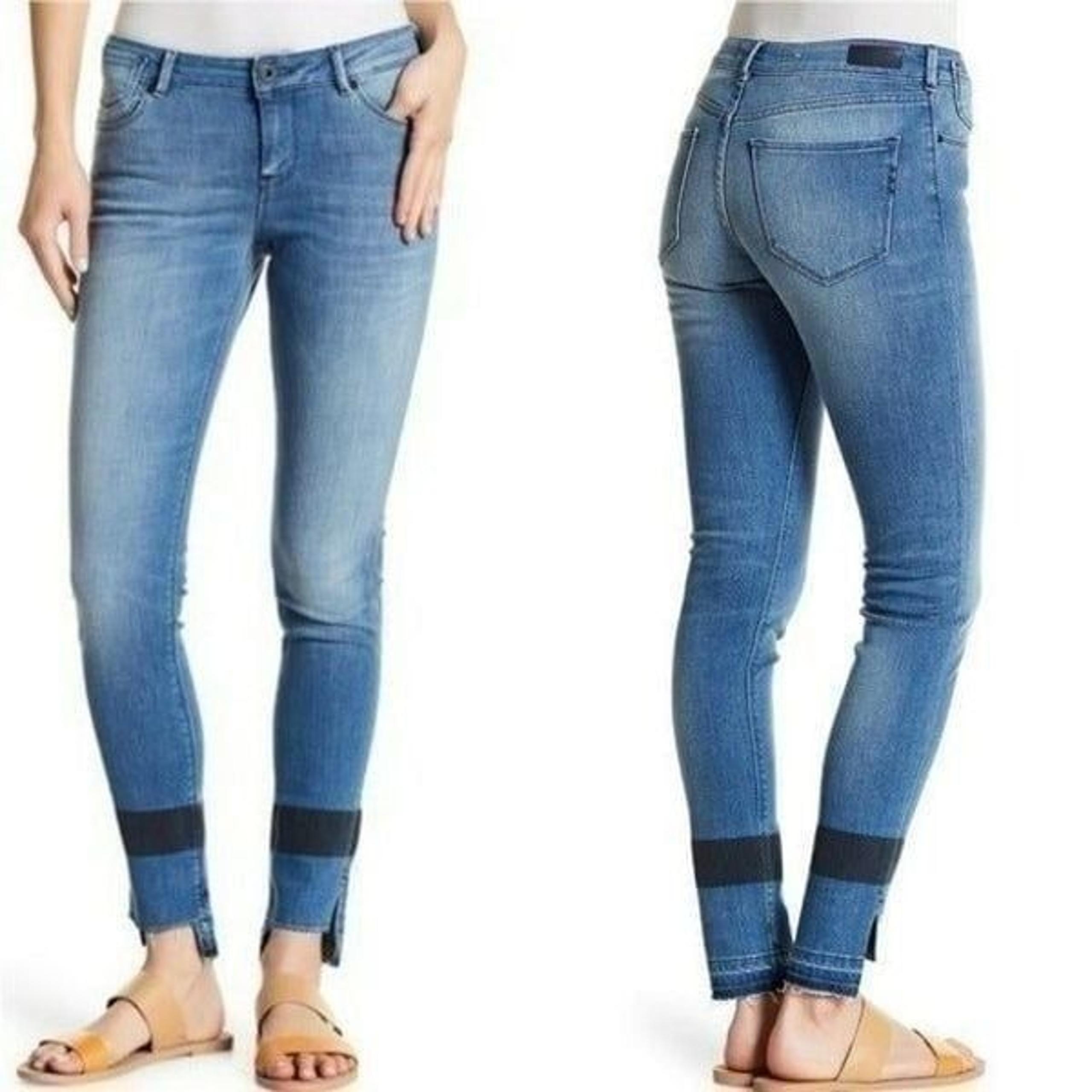 Scotch & Soda La Parisienne Black Bar Skinny Jeans