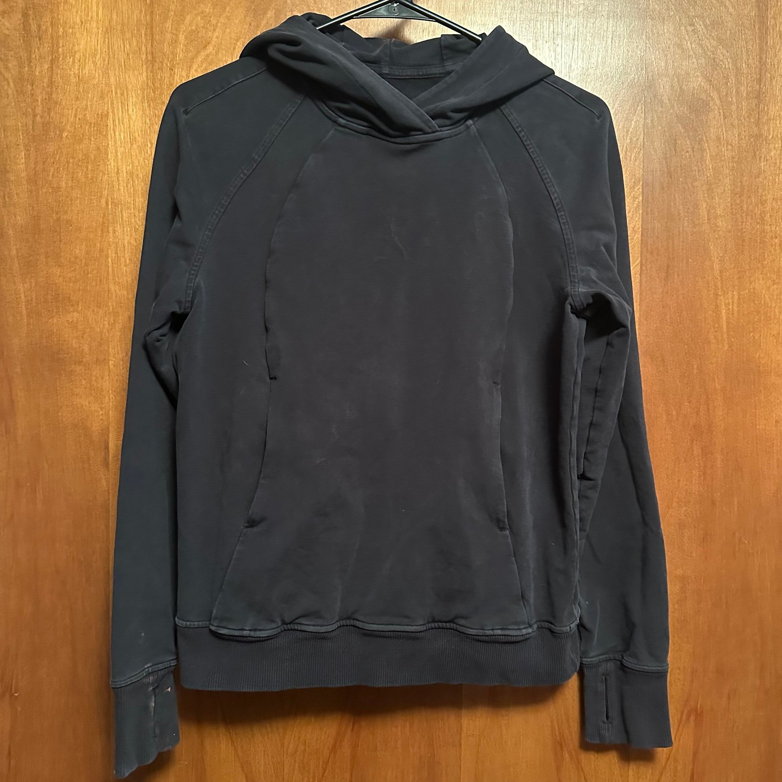 Lululemon Scuba Pullover Hoodie Sweatshirt Black 2 Oversized