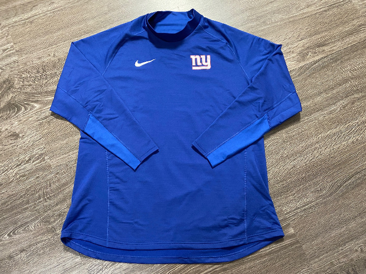Nike Football New York Giants Dri-Fit On Field Player Issue Shirt 3XL BQ3112-495