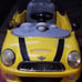 Mini Cooper roleplay yellow power wheels 6v battery