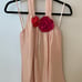 Ann Taylor Peach Halter Top Sz 2