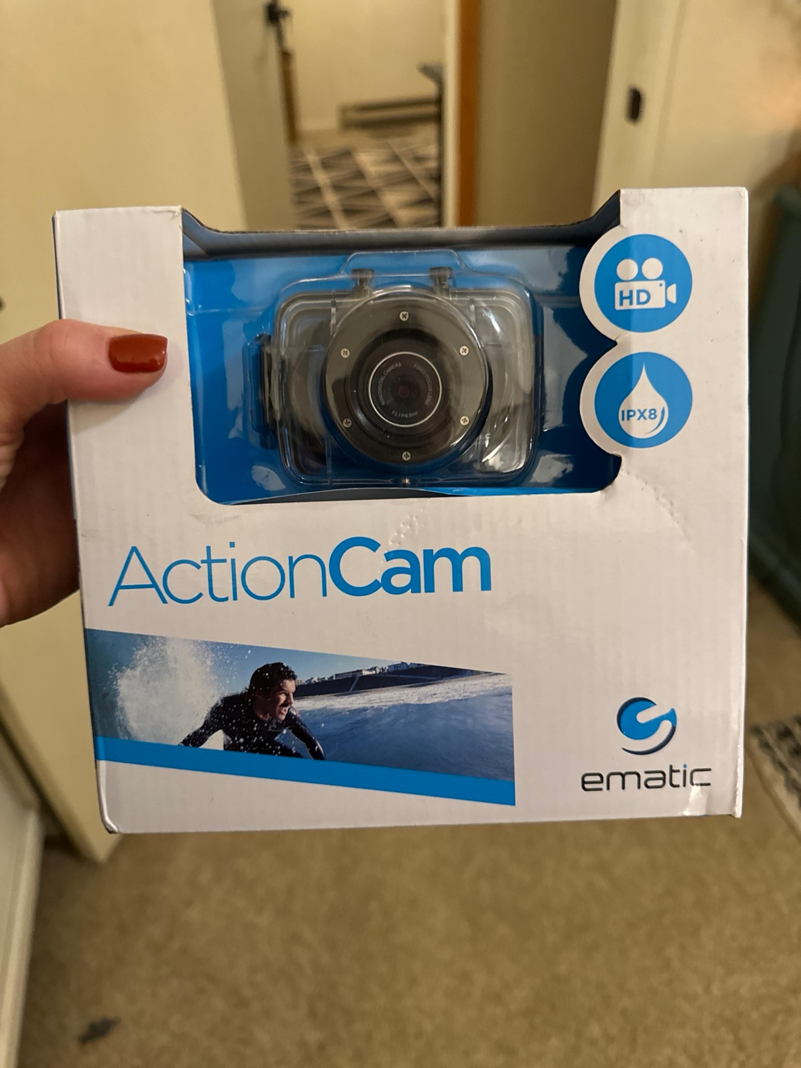 Ematic action camera- waterproof NIB