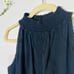 Red Haute Poplin Black Tie Front High Neck Top Tank Blouse
