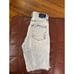 Trendy Distressed Acid Wash Denim Shorts - Frayed Hem Summer Style