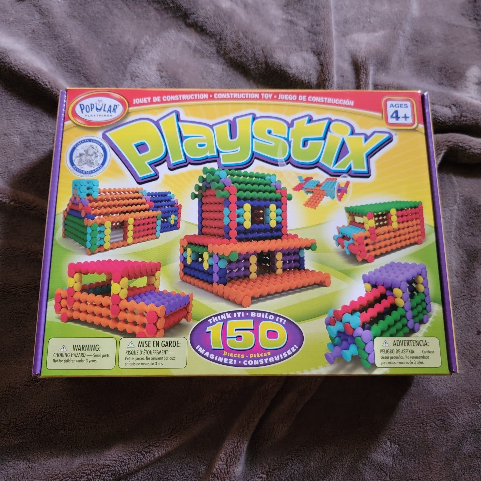 POPULAR Playthings Playstix Montessori Construction Toy