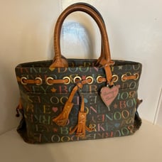 Dooney Bourke signature handbag