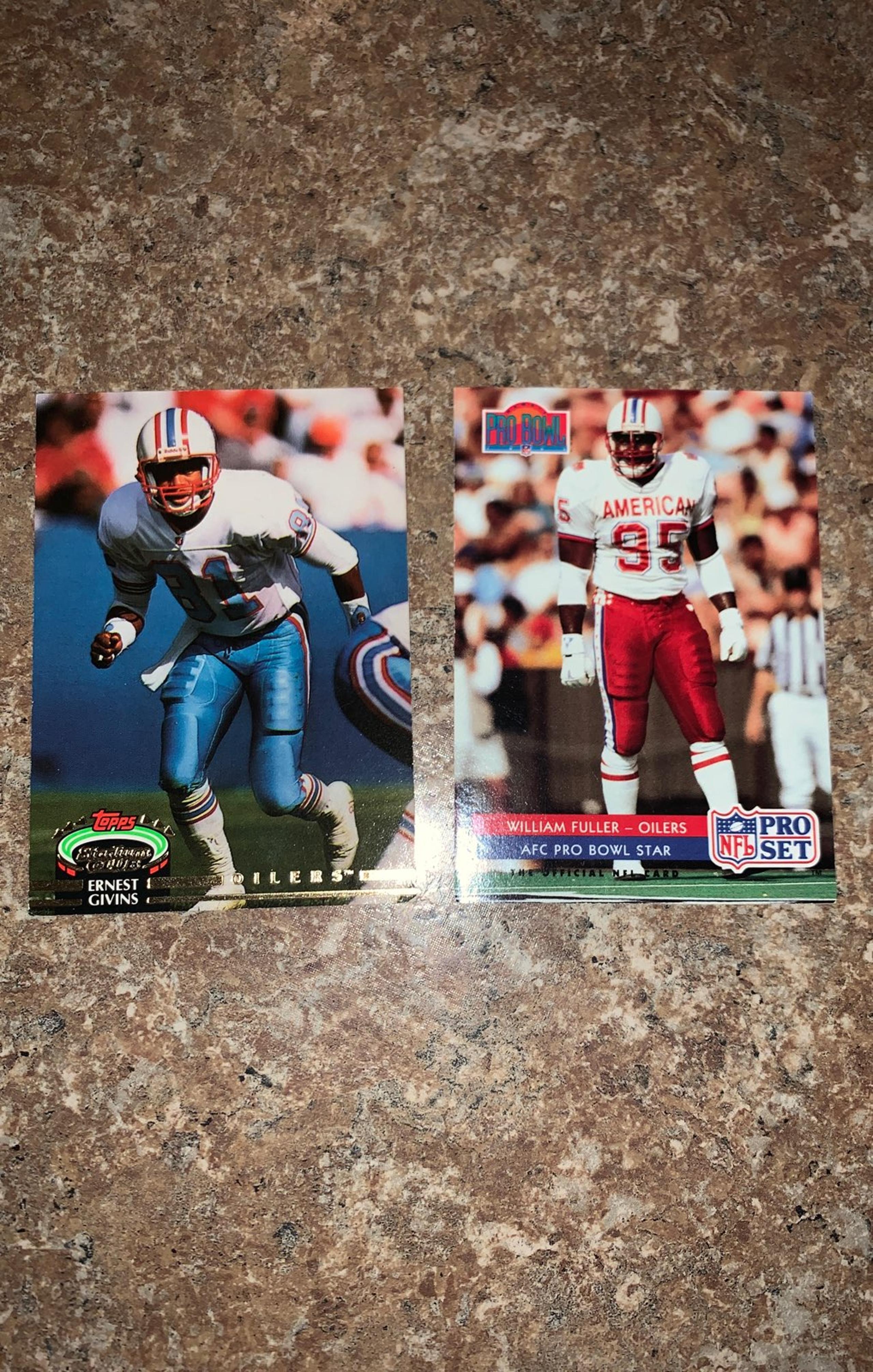 Houston Oilers cards
