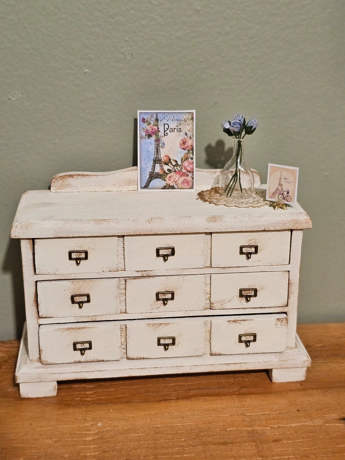 1:12 ~ Dollhouse Miniature Farmhouse Dresser