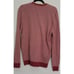 Tasso Elba Collezione Red Two Tone V-Neck Long Sleeve Sweater M