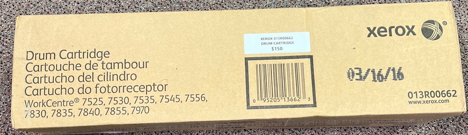 Xerox Drum Cartridge 013R00662