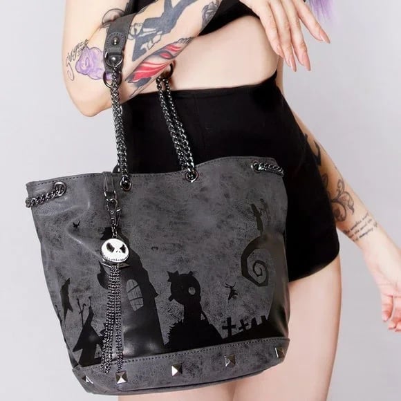 Loungefly x Nightmare Before Christmas Halloween Town Handbag Bag Purse