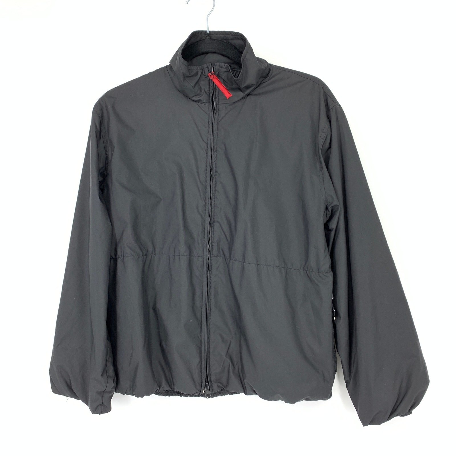 Ralph Lauren Sport Men's M Sport Full Zip Windbreaker Jacket Long Sleeve Black
