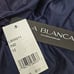 NWT La Blanca Island Goddess Navy Off Shoulder Ruffle One Piece Size 12 B96