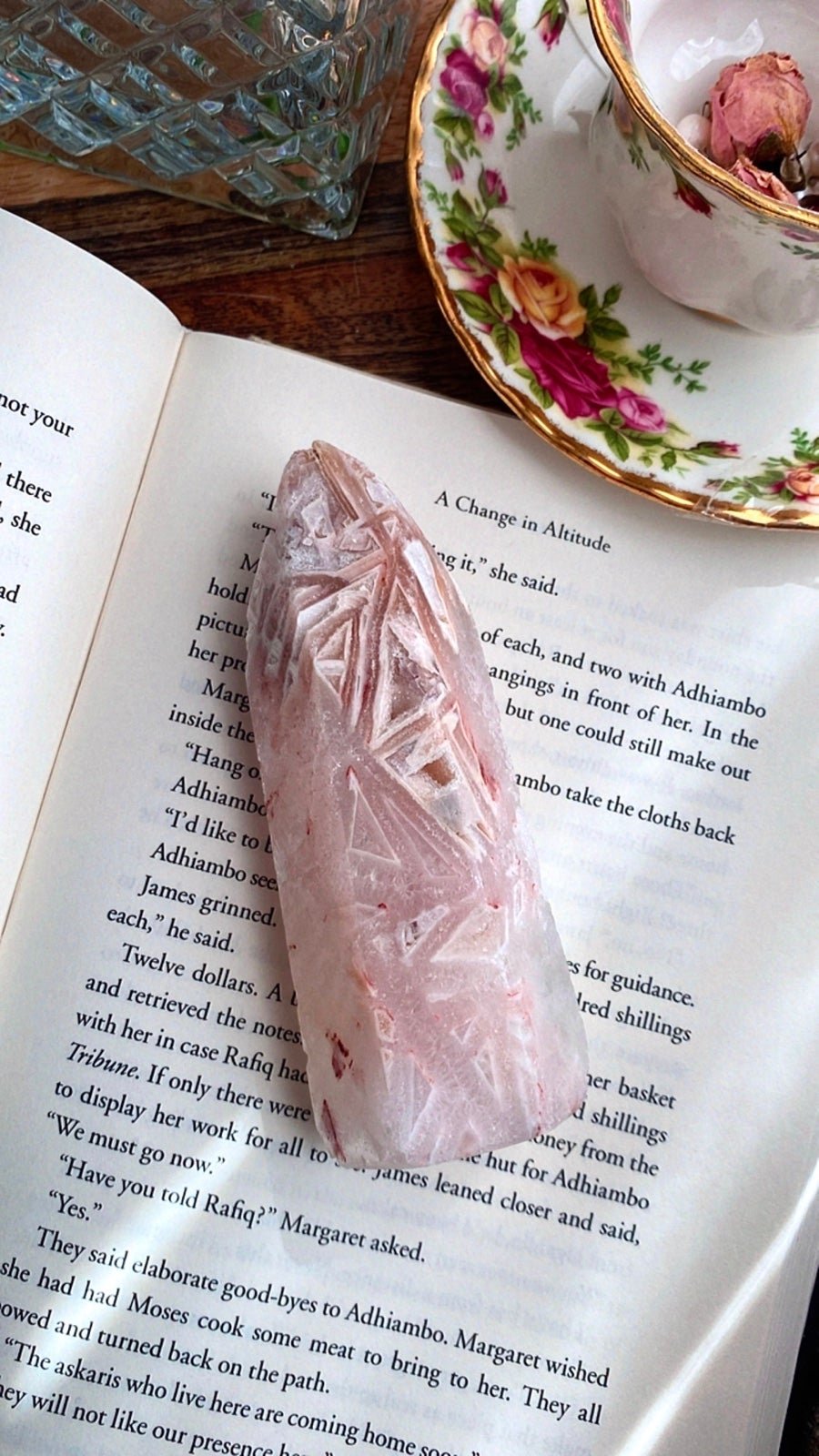 Brazil Pink amethyst tower SOLD