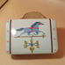 Vintage 1988 Porcelain Box w/ Matching Playing Cards