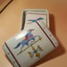 Vintage 1988 Porcelain Box w/ Matching Playing Cards