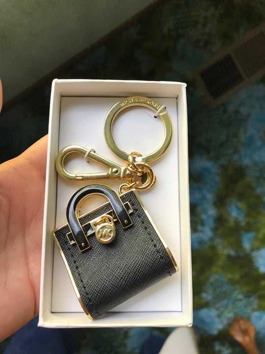Michael Kors Keychain - Hamilton Key Charm - NEW