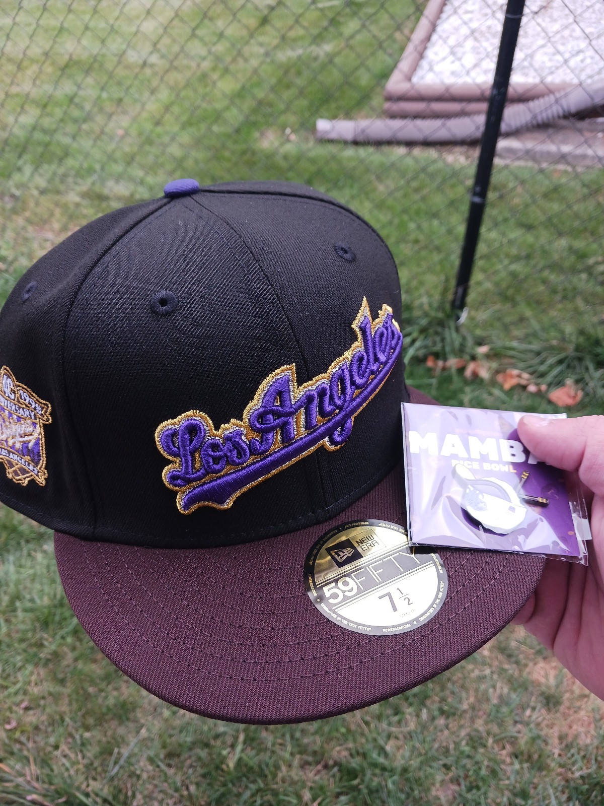 Rahhni Days Los Angeles Dodgers Fitted 7 1/2