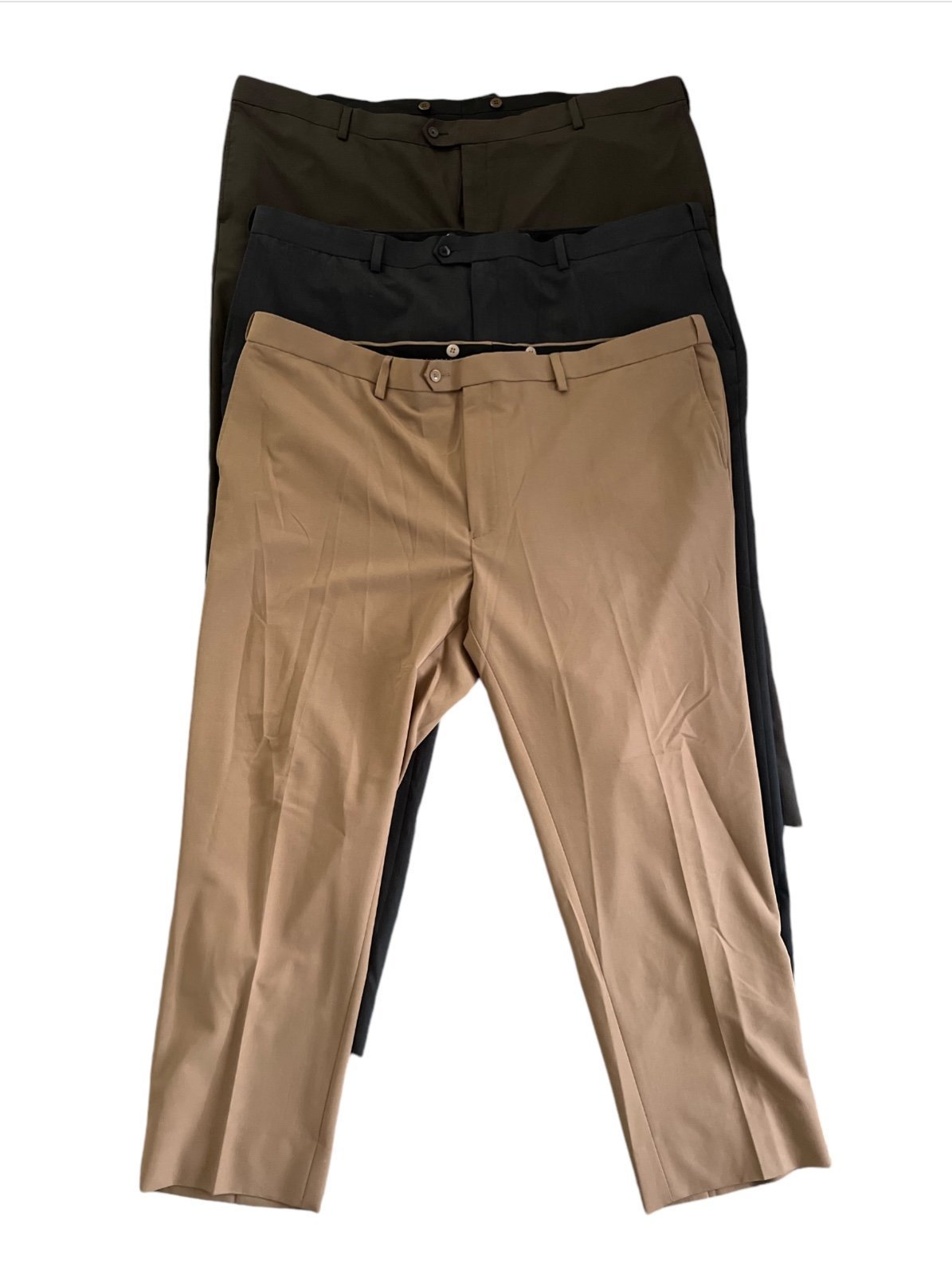 GS Perfect Fit Dress Pants Men Size 52x32 Lot of 3 beard oil & travel set