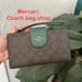 NWT - COACH Phone Wallet In Colorblock Signature Canvas - C2874 Brown/Dark Pine