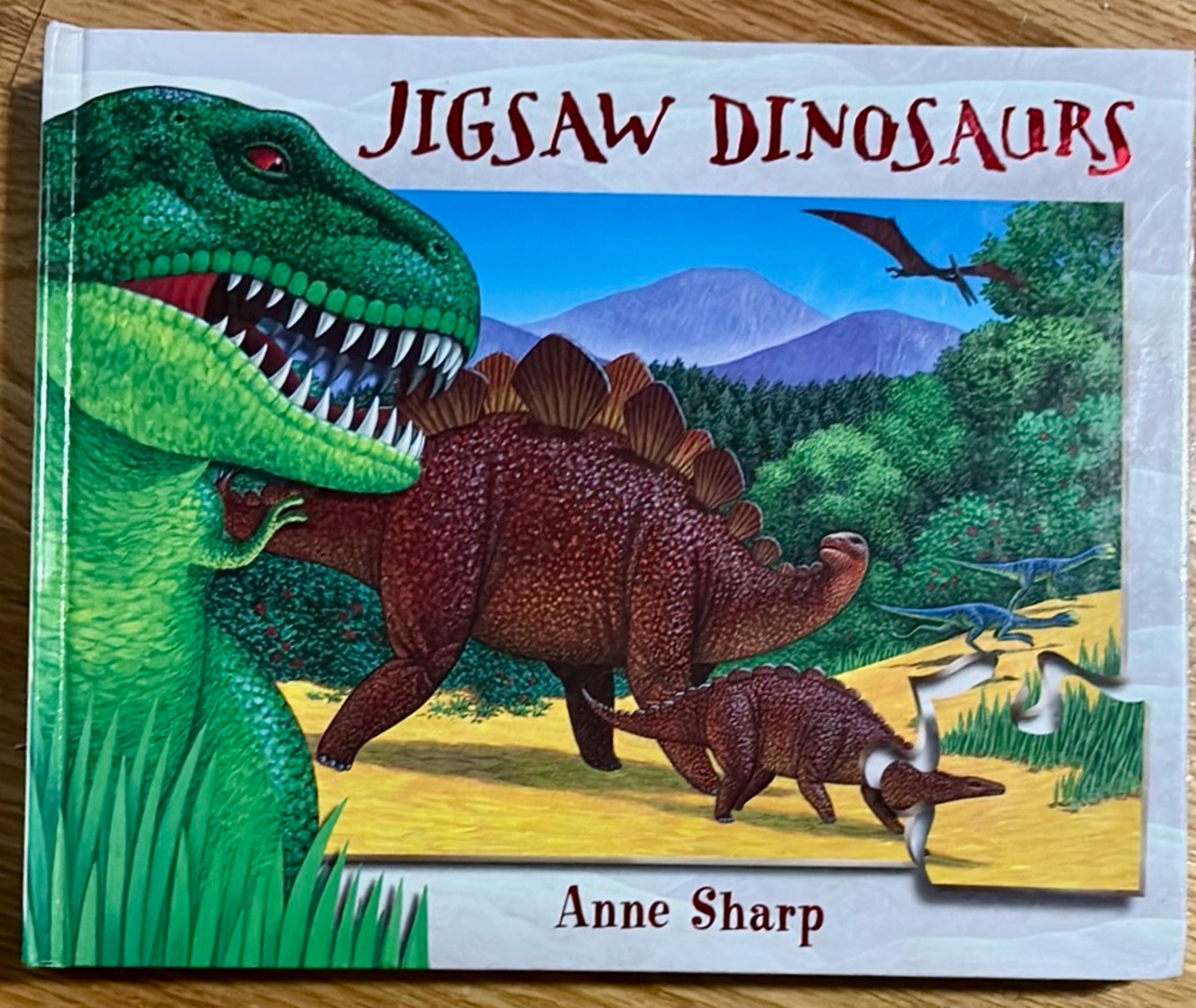 Dinosaur Jigsaw Puzzle Book - Anne Sharp