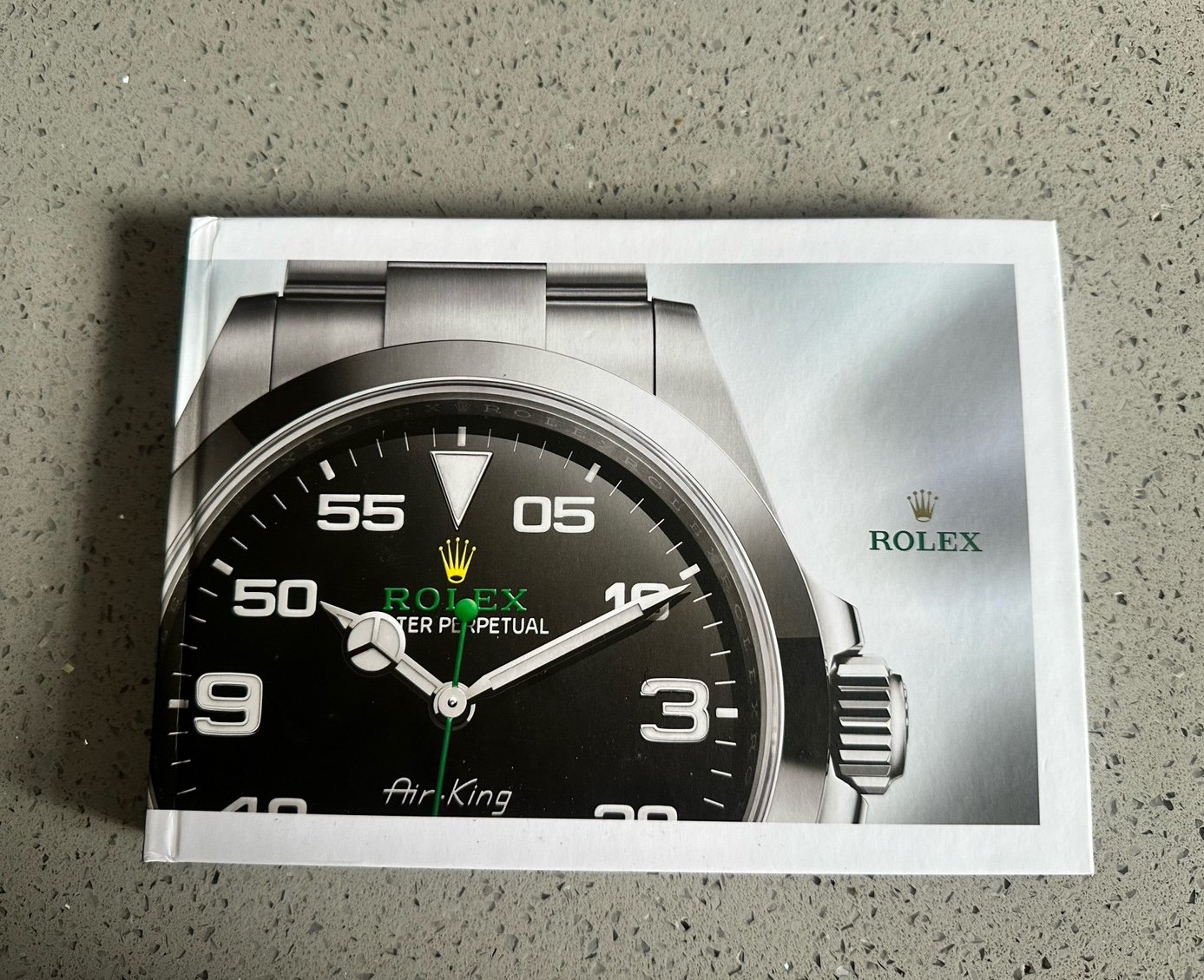 Rolex boutique watch catalog