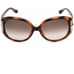 Salvatore Ferragamo Sunglasses Oversized Tortoise Brown Gradient brand new