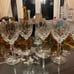 Set of 4 Vintage Gorham Crystal Lady Anne Wine Glass