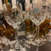Set of 4 Vintage Gorham Crystal Lady Anne Wine Glass