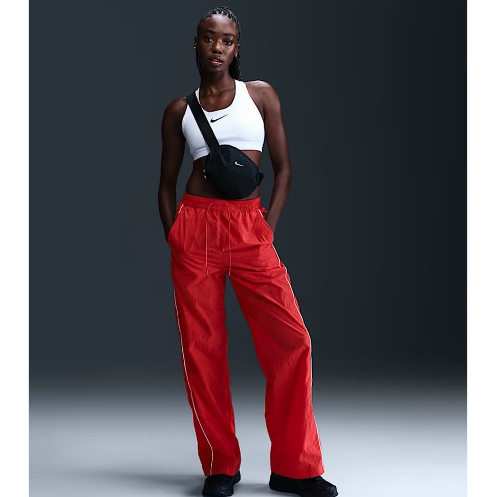 NWT NIKE Windrunner High Waist Woven Open Hem Pants