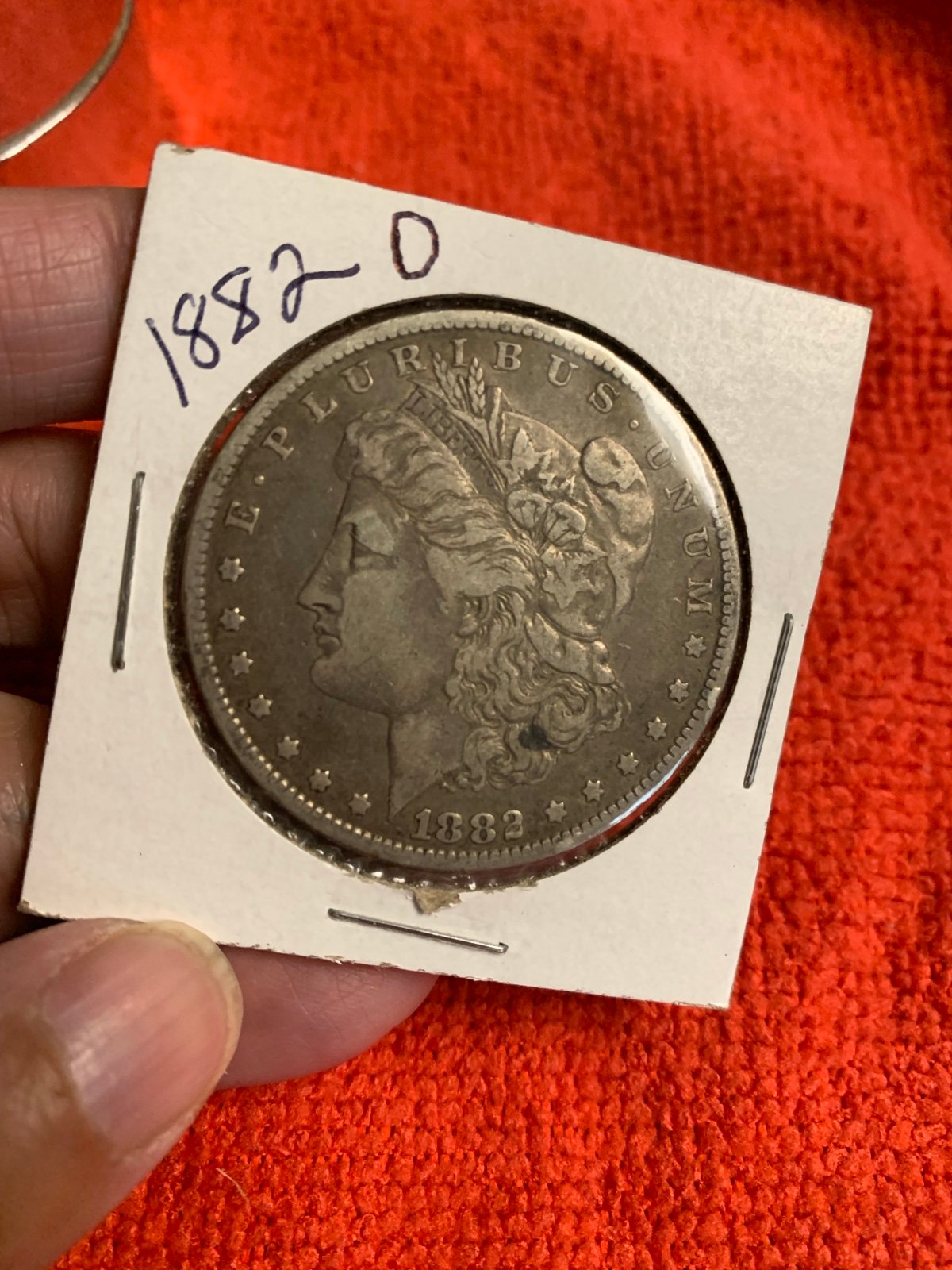 1882 O Morgan Silver Dollar