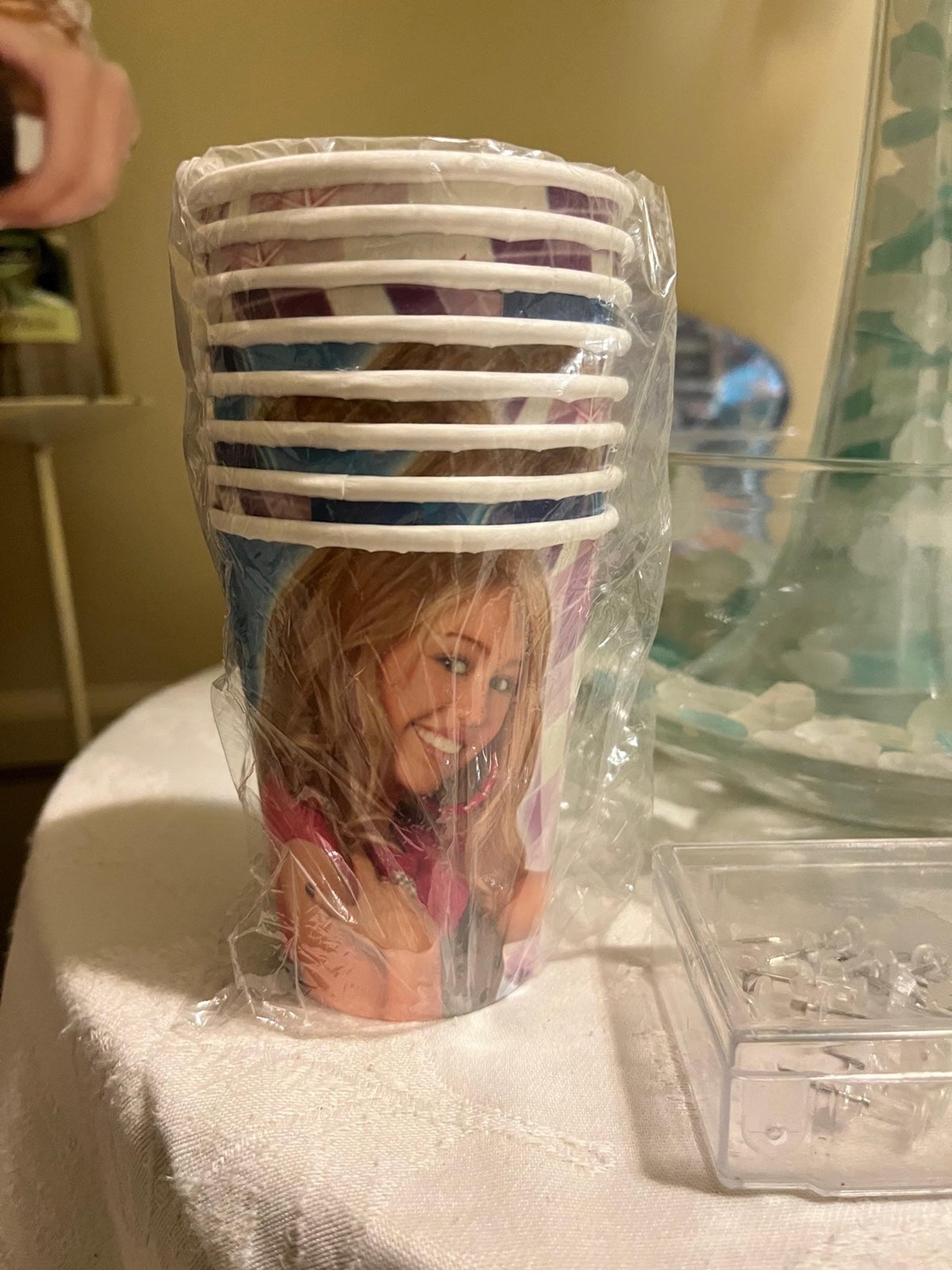 Hannah Montana party cups