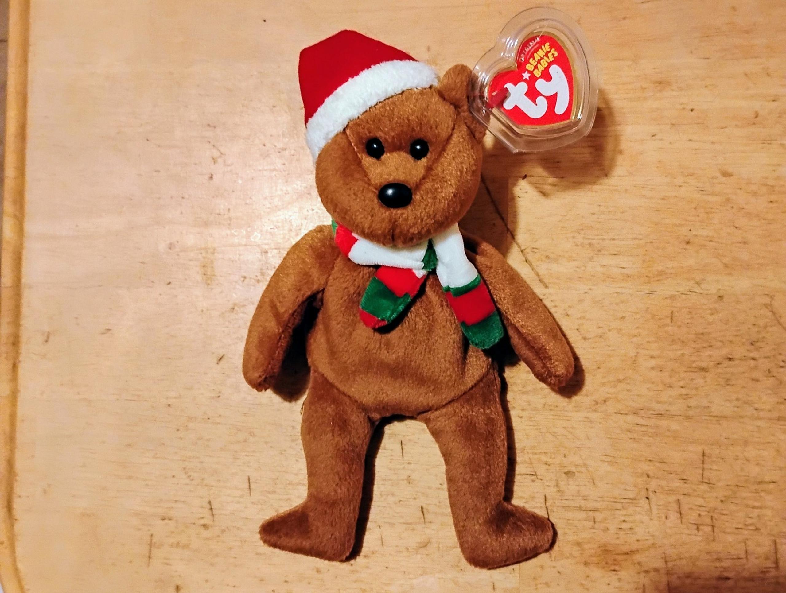 Ty Beanie Baby 2008 Holiday Teddy