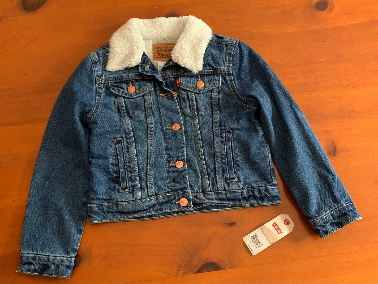 Levi Fleeced Lined Jean Jacket