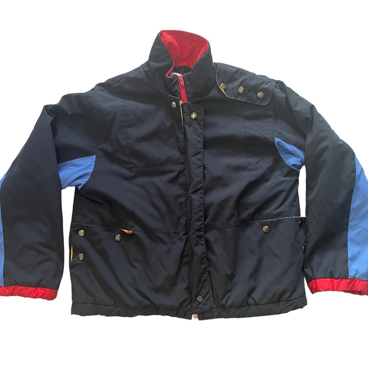 Vintage Korean Made Colorblock Retro Jacket