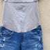 AG ADRIANO GOLDSCMIED Secret Fit Belly Skinny Maternity Raw Hem Distressed Jeans