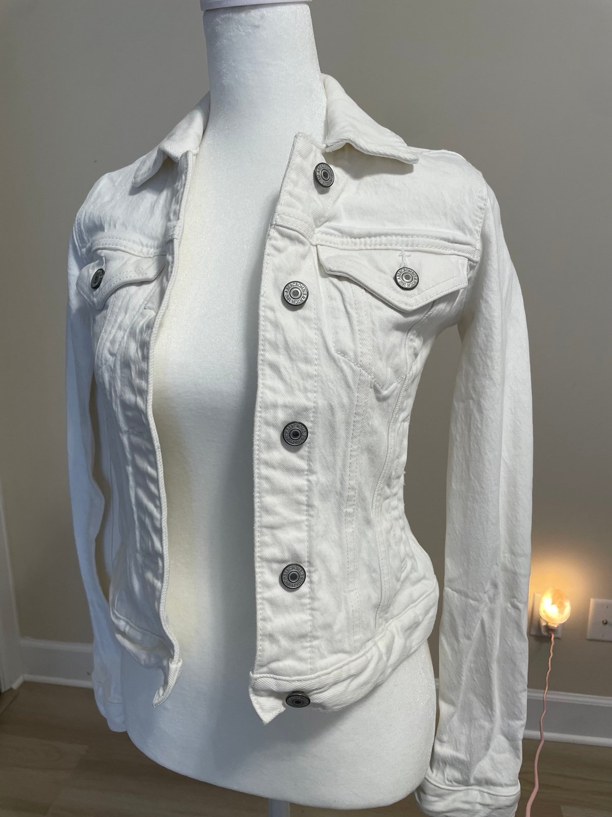 Abercrombie Jean Jacket size XXs