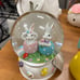 Easter Bunny Snow Globe