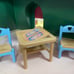 1993 flip table dollhouse fisher price dream dollhouse chairs