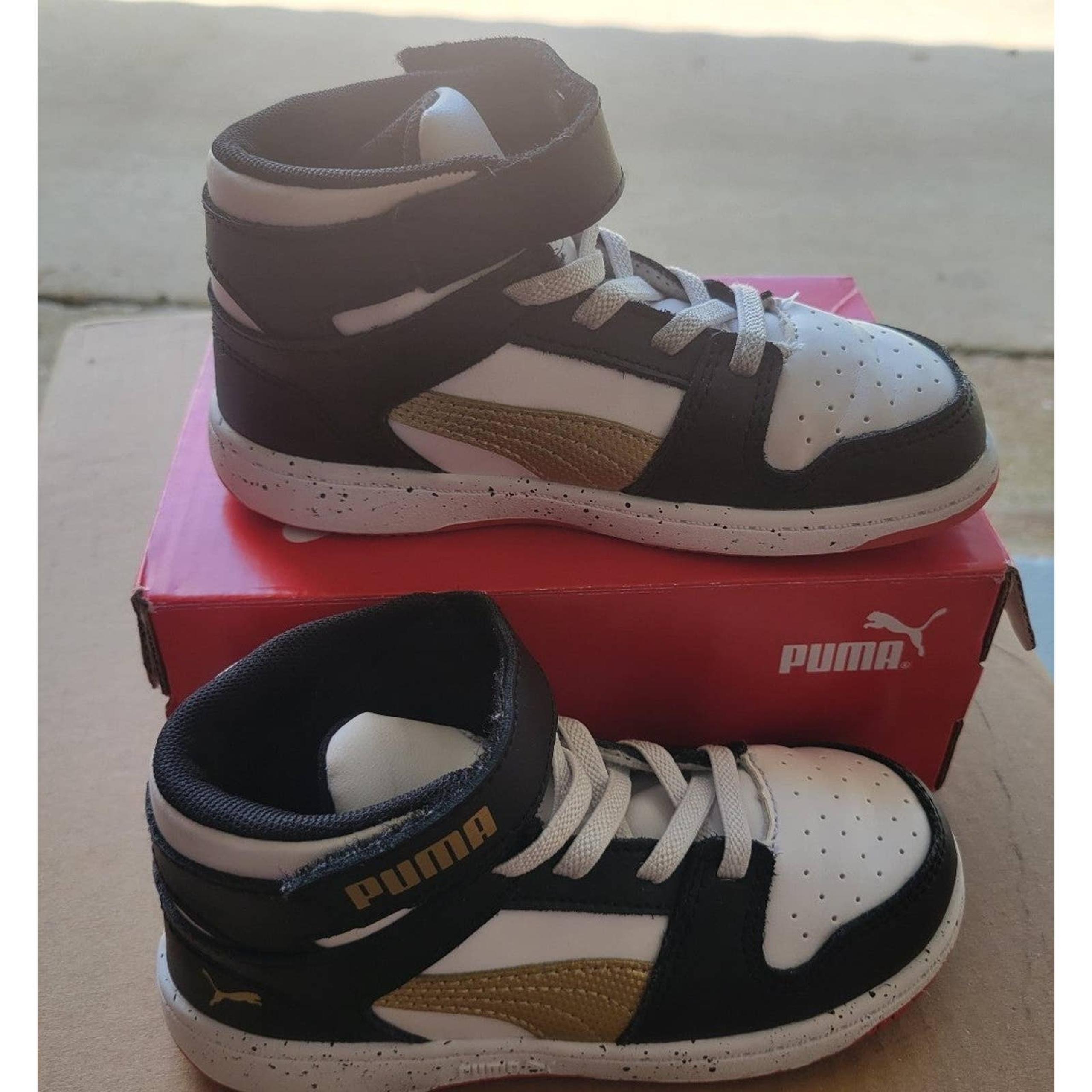 Puma rebound mid strap inf size 10c